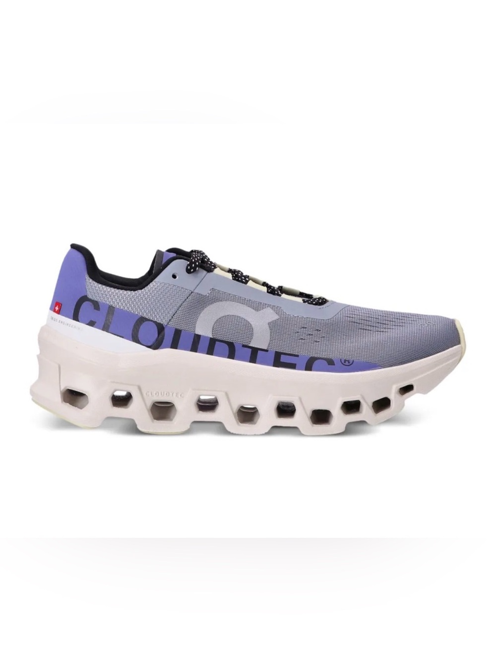 On Cloudmonster Women's Size 8 Mist Blueberry Purple Running Shoes Max Cushion